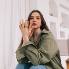 Чокер «Металлика» диски, цвет золото, L=30 - Фото 3