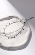 Чокер «Металлика» звёздочки, цвет серебро, L=30 - Фото 2