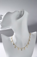 Чокер «Металлика» крестики, цвет золото, L=30 см - Фото 3