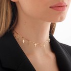 Чокер «Металлика» крестики, цвет золото, L=30 см - Фото 1