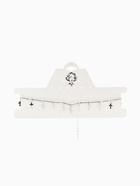 Чокер «Металлика», крестики, цвет серебро, L=30 см  (артикул 6919280)  большой выбор товаров оптом и в розницу по низким ценам с доставкой