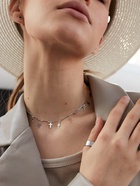 Чокер «Металлика», крестики, цвет серебро, L=30 см  (артикул 6919280)  большой выбор товаров оптом и в розницу по низким ценам с доставкой