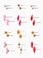 Серьги пусеты 12 пар «Сердечки», свидание, миксы - Фото 2