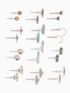 Серьги пусеты 12 пар «Вкусняшки» тропика, цветные в золоте - Фото 2