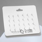 Серьги пусеты 12 пар «Вкусняшки» фруктики, цветные в серебре - Фото 2