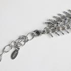 Кулон "Мульти" цепь, цвет белый в серебре, 30 см - фото 24497123