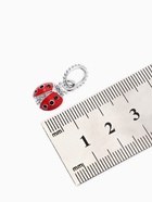 Подвеска «Божья» коровка, красная в серебре - Фото 5