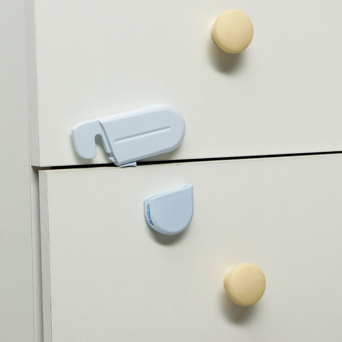 Блокиратор для дверей шкафов, цвет МИКС - фото 1907287726