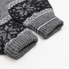Перчатки женские , цвет серый, размер 18 - Фото 3