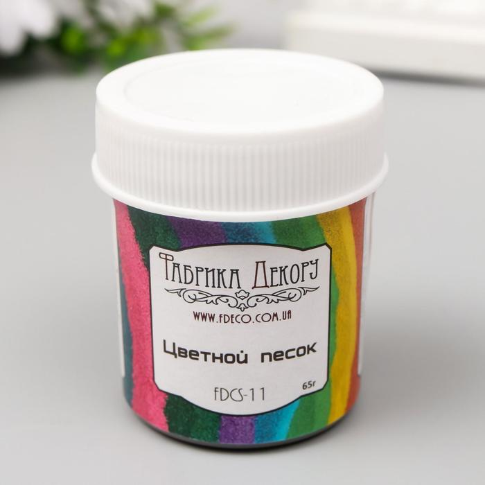 Декоративный песок "Fabrika Decoru" 40 мл, серый - Фото 1