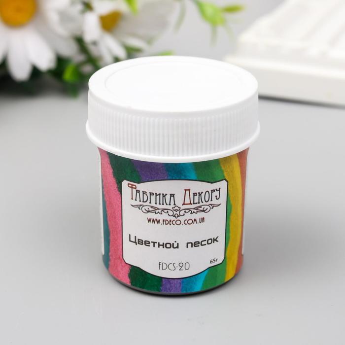 Декоративный песок Fabrika Decoru, 40 мл, винтажное серебро - Фото 1