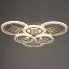 Люстра с ПДУ 1529/6WT LED 120Вт 3000-6000К диммер белый 60х60х10 см BayerLux 5487519