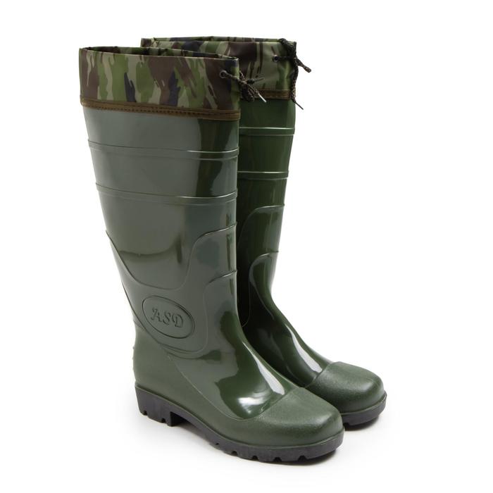 Сапоги мужские, цвет болотный, размер 41