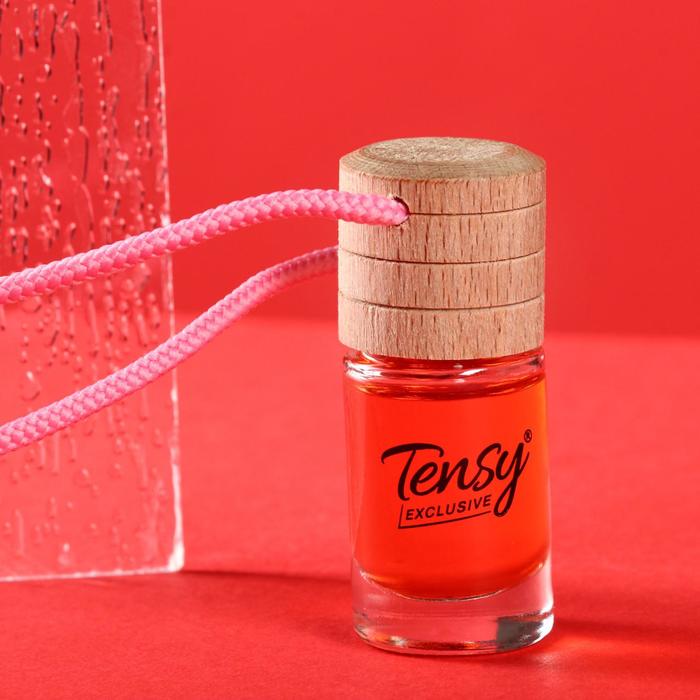 Ароматизатор подвесной бутылочка Tensy Боско, 6 мл, TB-26 (аромат свежей малины с лимоном) - Фото 1