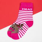 Носки детские новогодние KAFTAN "Xmas" р-р 18-20, розовый 7023935