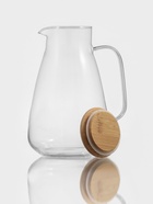 Кувшин «Эко», 1.8 л, с бамбуковой крышкой, стекло, прозрачный - Фото 2