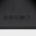 Форма для выпечки Доляна «Бискотто», силикон, 34.5×20×3 см, 2 ячейки (d=16 см), цвет чёрный - Фото 8