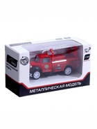 Грузовик металлический «Пожарная служба», инерция, МИКС  (артикул 6847195)  большой выбор товаров оптом и в розницу по низким ценам с доставкой