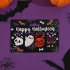 Магнитные закладки Happy Halloween, на открытке, 4 шт - фото 9372482