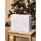 Коробка подарочная новогодняя складная «New year», 27 х 21 х 9 см, Новый год 7153040 - фото 16908064