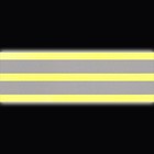 Светоотражающая лента-резинка, 40 мм, 10 ± 1 м, цвет салатовый - Фото 3