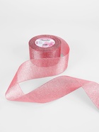 Лента парчовая, 50 мм, 23±1 м, красная №039 - Фото 2