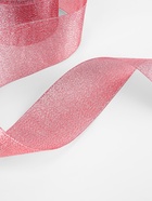 Лента парчовая, 50 мм, 23±1 м, красная №039 - Фото 3