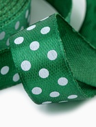 Лента атласная «Горох», 15 мм × 23±1 м, тёмно-зелёная №049 - Фото 4