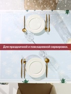 Скатерть новогодняя «Этель» Forest animals, скатерть 150×220±3 см с ГМВО, 100% хлопок, саржа 190 г/м² - Фото 3