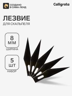 Набор лезвий 5 штук, в пластиковой коробке 5799792