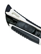 Нож канцелярский 18 мм корпус, чёрное лезвие, МИКС 7102409 Нож канцелярский 18 мм корпус, чёрное лезвие, МИКС 7102409