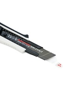 Нож канцелярский 18 мм корпус, чёрное лезвие, МИКС 7102409 Нож канцелярский 18 мм корпус, чёрное лезвие, МИКС 7102409