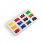 Акварель художественная в кюветах «ЗХК. Сонет. Ботаника», 12 цветов × 2.5 мл - Фото 5