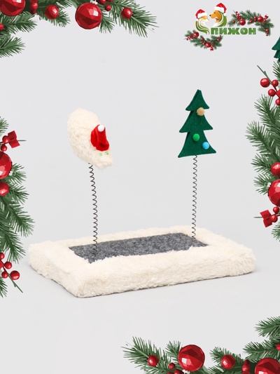 Игрушка для кошек с дразнилками «Загадочный лес», микс цветов