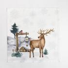 Набор новогодний «Этель» Forest animals: скатерть 150×220±3 см с ГМВО, салфетки 40×40 см-12 шт. - Фото 11