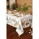 Набор новогодний «Этель» Forest animals: скатерть 150×110±2 см с ГМВО, салфетки 40×40 см, 4 шт. - Фото 4
