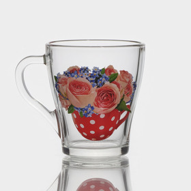 Кружка «Цветочная чаша», 250 мл, рисунок МИКС