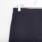 Килт вафельный банный Этель «Boho» 75×145 см цв. темно-серый, 100% хл, 290 г/м² - Фото 5