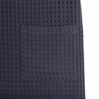 Килт вафельный банный Этель «Boho» 75×145 см цв. темно-серый, 100% хл, 290 г/м² - Фото 6