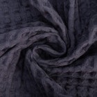 Килт вафельный банный Этель «Boho» 75×145 см цв. темно-серый, 100% хл, 290 г/м² - Фото 9