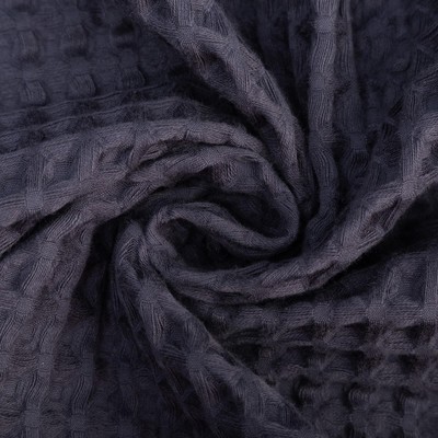Килт вафельный банный Этель «Boho» 75×145 см цв. темно-серый, 100% хл, 290 г/м²