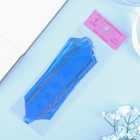 Бант-шар №5 "Золотые полосы", цвет синий - Фото 6