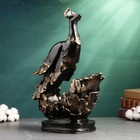 Подставка для бутылки «Павлин», чёрная, 16×14×37 см - Фото 3