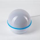 УЦЕНКА Ночник «Звездное небо», d=12 см, 220 В, вращение, съёмная полусфера, RGB - Фото 3