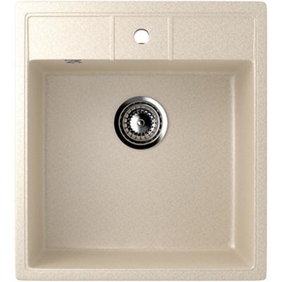 Мойка кухонная Ulgran U406-328, 500×445 мм, бежевая