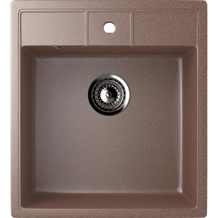 Мойка кухонная Ulgran U406-307, 500х445 мм, цвет терракот - Фото 1