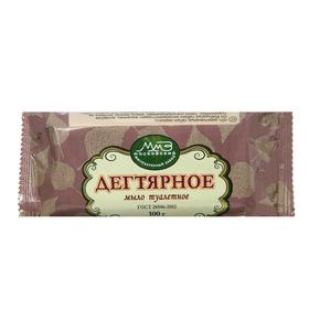 Мыло туалетное, дегтярное, в упаковке, 100 г