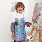 Набор детский для творчества Этель "Little dino" фартук 49 х 39 см и нарукавники - Фото 5