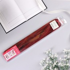 Подарочный бант - шар №3 металлик, красный, для упаковки подарков - Фото 5