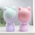 Набор фигурок полистоун «Малыш. Малышка-кошка небесная с длинными ножками», 2 шт., 19×6×6.5 см 6870380